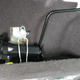 Here’s how the jack and lug nut wrench sat from the factory (under the rear bench). Photo: John Sharkey